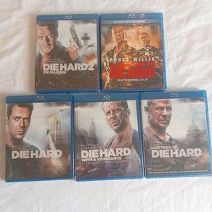 5 Blue Ray SEALED DVD DIEHARD MOVIES